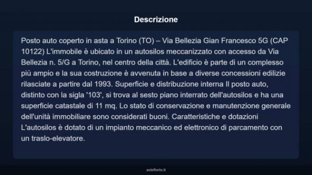 Immobile in asta di 11 m² in vendita a Torino - Foto 4