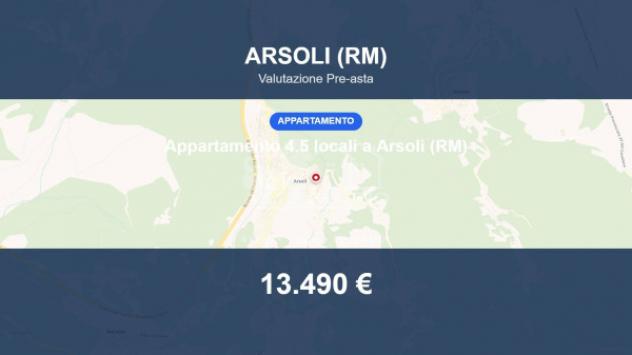 Immobile in asta di 80 m² in vendita a Arsoli