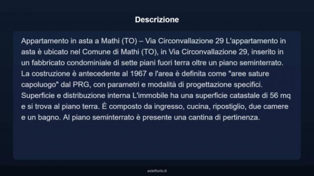 Immobile in asta di 56 m² in vendita a Mathi - Foto 4
