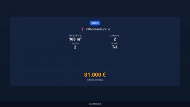 Immobile in asta di 165 m², box auto in vendita a Villadossola - Foto 16