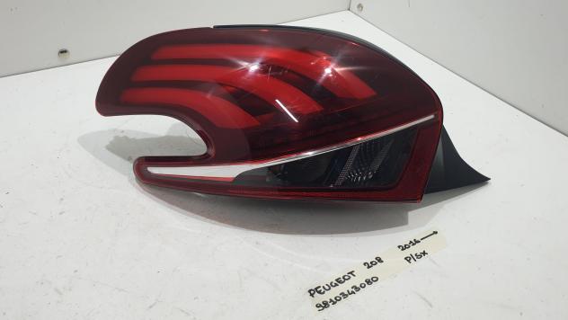 STOP FANALE POSTERIORE SINISTRO PEUGEOT 208 Serie 9810343080 (1219) - Foto 2