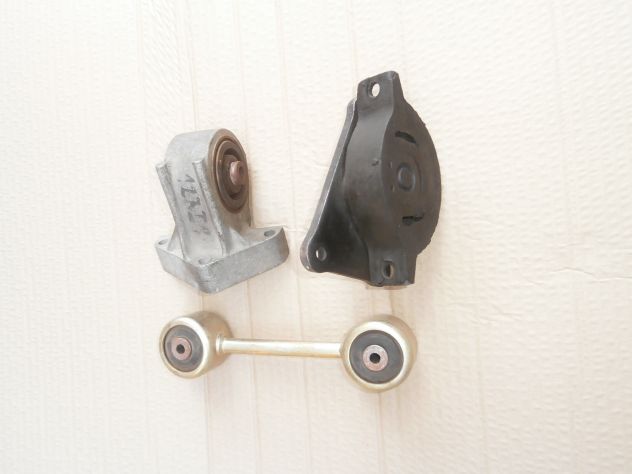 KIT 3 SUPPORTI MOTORE FIAT 127 BERLINA SPECIAL PRIMA SERIE 900cc ANNI 1971/76 - Foto 3