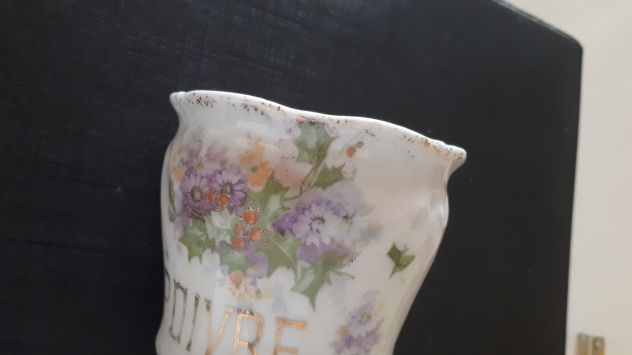 vaso porta pepe spezie vasetto porcellana anni 70 vintage cucina arredamento - Foto 8