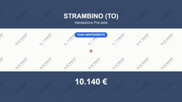 Immobile in asta di 88 m² in vendita a Strambino