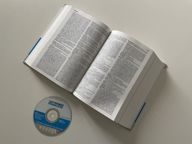 Grande dizionario tecnico di francese, HOEPLI, con CD-ROM - Foto 3