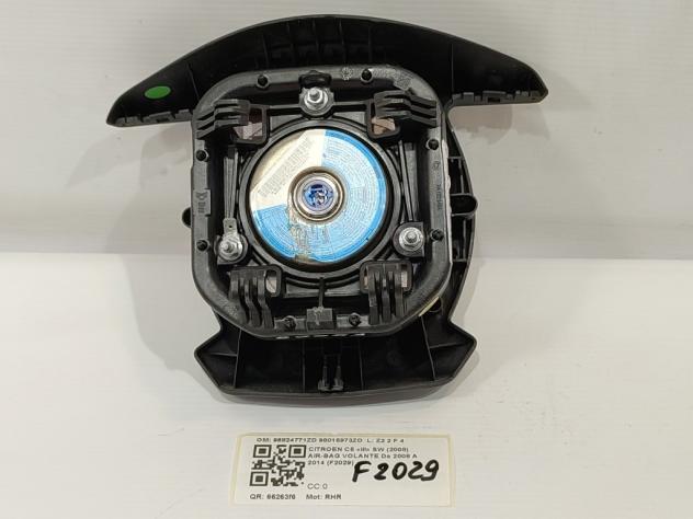 AIRBAG VOLANTE CITROEN C5 Station Wagon 96824771ZD 98015973ZD RHR (0818) - Foto 3