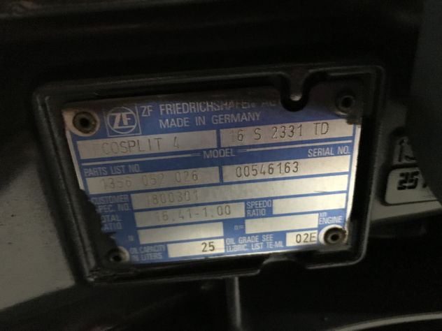 Cambio REVISIONATO DAF ECOSPLIT 4 16 S 2331 TD 1356 052 026 1800301 - Foto 5