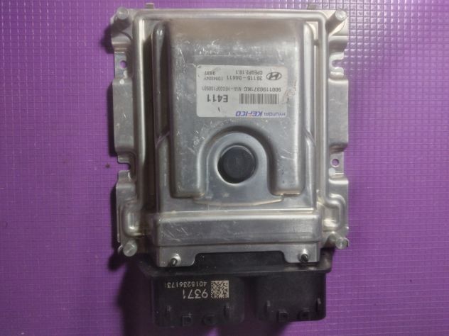 CENTRALINA INIEZIONE HYUNDAI I10 9001190371KC 39115-04411 1D84904Y Engine cont - Foto 2