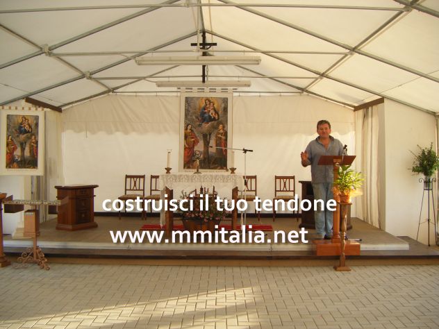 Tendoni  e cucine mobili per Mense aziendali, imprese Edili, emergenza covid19 - Foto 10