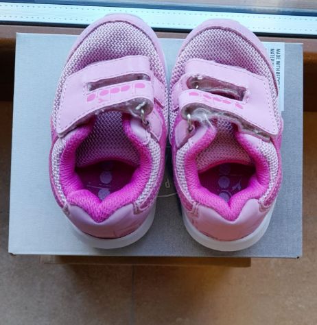 scarpa ginnastica tg 20 Diadora rosa - Foto 2