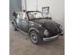 Maggiolone Cabrio 1200 Karmann- nero con interni in pelle