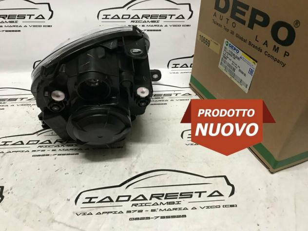 Faro Anteriore 500 Abarth - Fiat 2015 52007420 52007418 - Foto 2