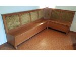 PANCA ANGOLARE IN STILE LEGNO MASSELLO PREZZO REALIZZO