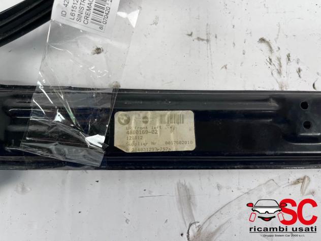 Alzavetro Anteriore Sinistro Bmw X3 F25 72585339 - 42841 - Foto 2