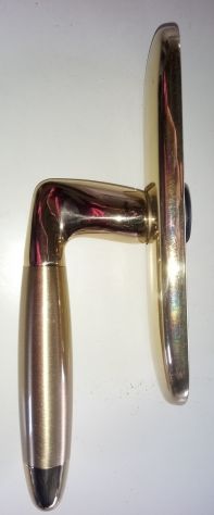 Maniglia Cremonese per finestra Mod: Totem Oro Satinato, Marca Mandelli Nuova - Foto 3