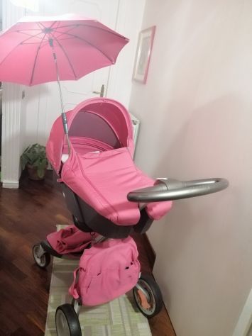 VENDO CARROZZINA PINK STOKKE TRIO