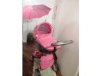 VENDO  CARROZZINA PINK STOKKE TRIO