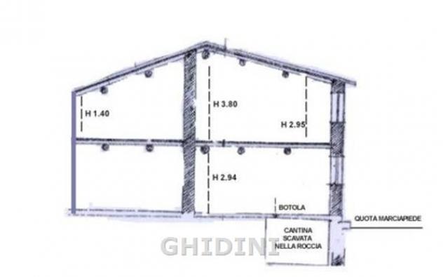 APPARTAMENTO INDIPENDENTE di 4 vani e di 90 mq (ROCCASTRADA - CENTRO STORICO) rif. 1105.262M - Foto 8