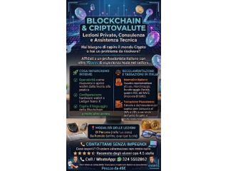 Lezioni assistenza informatica e bitcoin cryptovalute