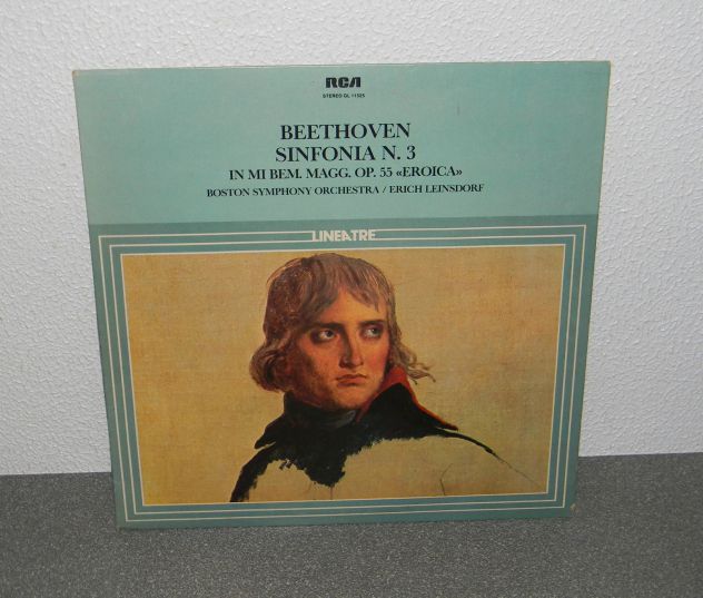 LP SINFONIA N. 3 IN MI  BEM. MAGG. OPERA 55 "EROICA"' DI 'LUDWING VAN BEETHOVEN'