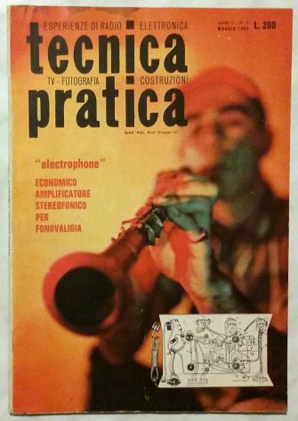 Rivista Radiotecnica Tecnica Pratica N. 5 Ed.Cervinia, maggio 1963 perfetto