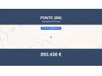 Immobile in asta di 2979 m² in vendita a Ponte