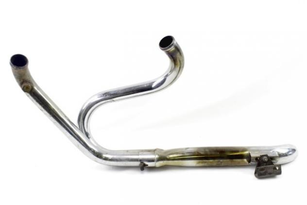 HARLEY DAVIDSON FX SHOVELHEAD 65349-80 SCARICO 2 IN 1 TURN OUT EXHAUST SYSTEM - Foto 2