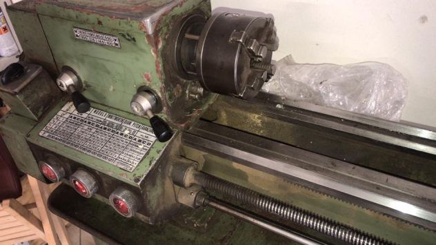 Tornio PAV 120B 220V con inverter e motore 3CV - Foto 2
