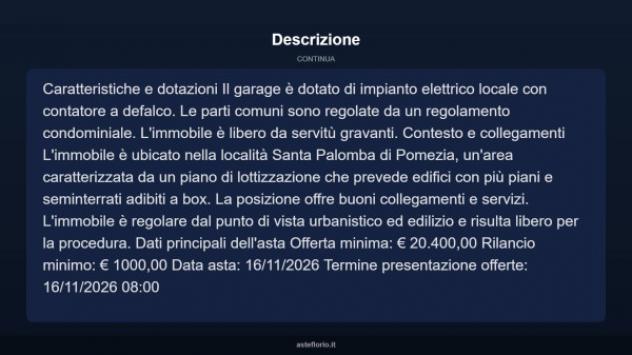 Immobile in asta di 17 m² in vendita a Pomezia - Foto 4
