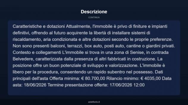 Immobile in asta di 162 m² in vendita a Senise - Foto 4