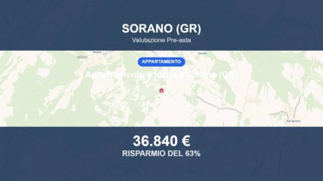 Immobile in asta di 70 m² in vendita a Sorano
