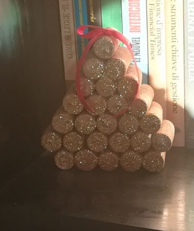 alberelli di Natale con tappi di sughero - Foto 3