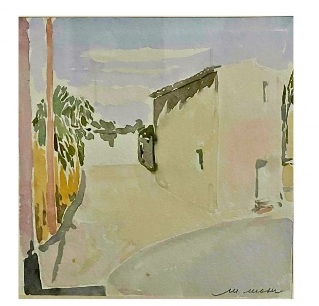 Acquarello Manlio Masu