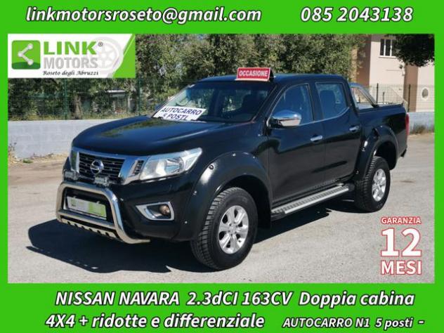 NISSAN Navara 2.3 dCi 4WD Double Cab Acenta / RIDOTTE+DIFFERENZ. rif. 23795276