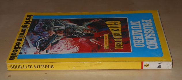GUERRA D'EROI, SQUILLI DI VITTORIA N. 770, Editoriale Corno 1984. - Foto 4