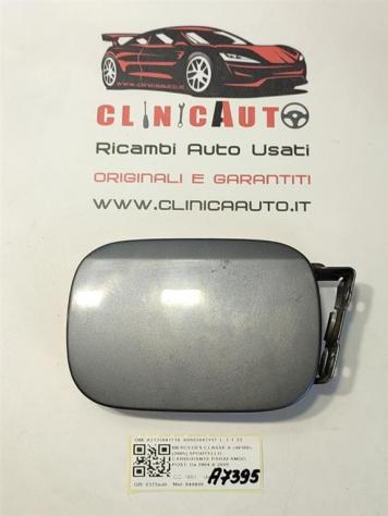 SPORTELLINO CARBURANTE MERCEDES Classe A W169 3° Serie A2115841739 A0005843117 640940 (0408)