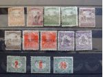 FIUME 1918-1924 Lotto di 59 francobolli
