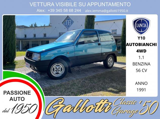 Autobianchi Y10 1.1 56CV BENZINA 4WD