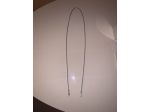 UNA CATENELLA IN METALLO/TRACOLLA PER BORSE POCHETTE DA SERA DA DONNA SOTTILE E
