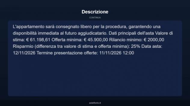 Immobile in asta di 95 m² con più di 5 locali in vendita a Guastalla - Foto 16