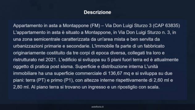 Immobile in asta di 136 m² in vendita a Montappone - Foto 10