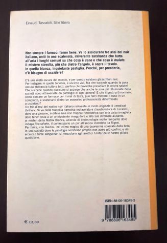 MEDICAL THRILLER, BALDINI-LUCARELLI-RIGOSI, EINAUDI 2002. - Foto 3