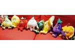 8 pupazzi  agrumi in peluche