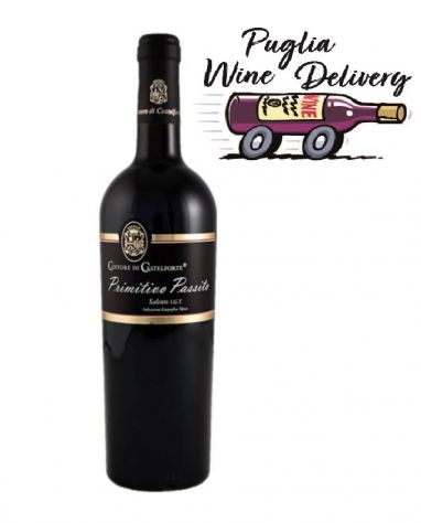 Vino Puglia Primitivo Dolce Passito IGT Cantore di Castelforte