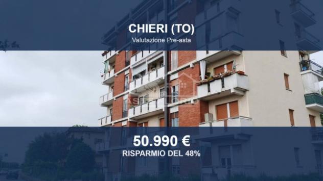 Immobile in asta di 94 m², box auto in vendita a Chieri