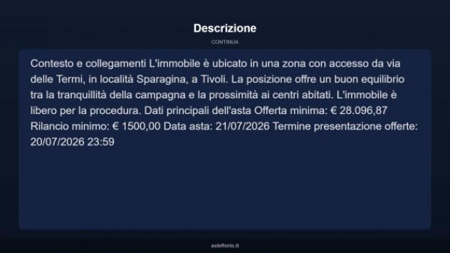 Immobile in asta di 244 m² con più di 5 locali in vendita a Tivoli - Foto 12