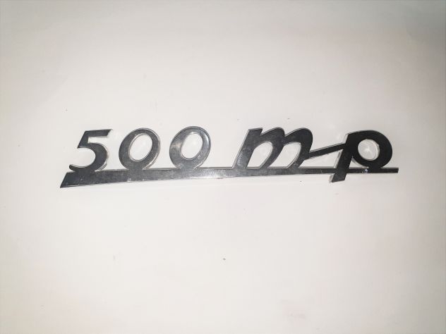 TARGHETTA “500 MP”