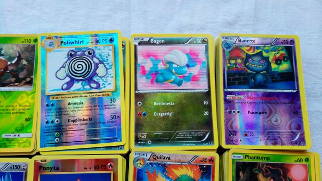 Carte gioco Pokemon originali lotti pz.100 - Foto 5