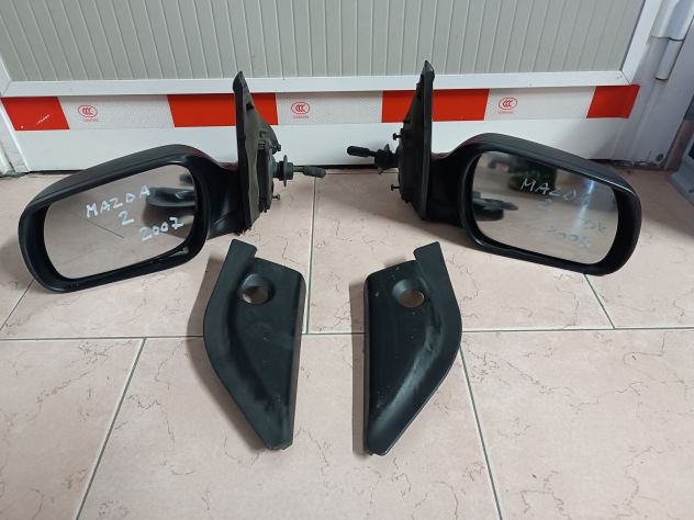 Specchietto retrovisore dx sx Mazda 2 1°serie 03>07< - Foto 4