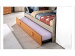 LETTO SINGOLO CON SECONDO LETTO ESTRAIBILE + COMODINO – PARI AL NUOVO